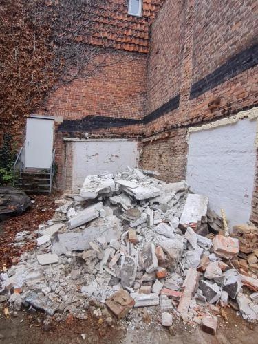 Teilabbruch eines Hauses - 2 von 2 