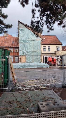 Vollendung der Abbrucharbeiten inkl. Witterungsschutz